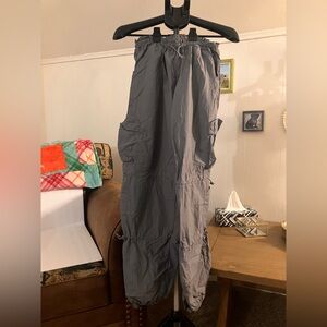 Women’s Gray Cargo Pants